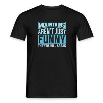 Père blagues Papa Blagues - T-shirt homme - noir - Devant - AI Model Male 178 light (178cm)