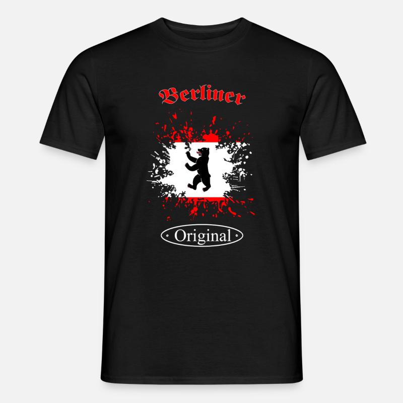 Berlin - Männer T-Shirt - Schwarz
