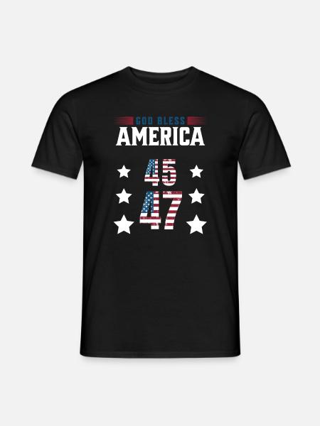DT comeback 45, 47 Design - Männer T-Shirt - Schwarz
