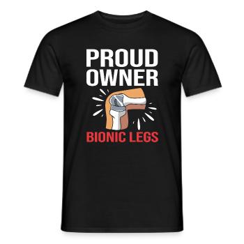 Knie Operation Knie OP - Männer T-Shirt - Schwarz - Vorne - AI Model Male 178 light (178cm)