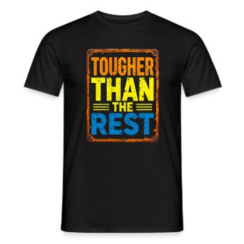 Tougher Than the Rest - Männer T-Shirt - Schwarz - Vorne - AI Model Male 178 light (178cm)