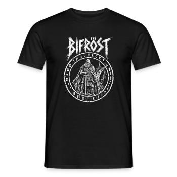 Bifröst – Der Wächter der Brücke - Männer T-Shirt - Schwarz - Vorne - AI Model Male 178 light (178cm)