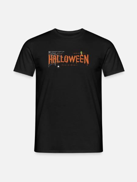 Halloween - Männer T-Shirt - Schwarz
