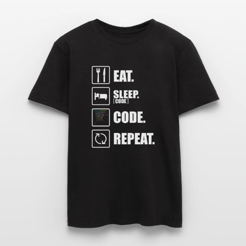 Informatiker lustige Programmierer Spruch Coder Männer T-Shirt