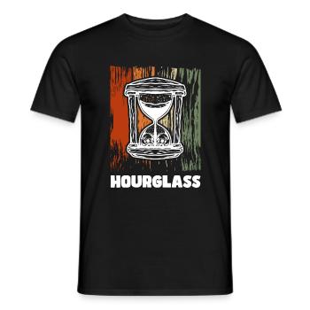 Zeit Zeichen Modern - Männer T-Shirt - Schwarz - Vorne - AI Model Male 178 light (178cm)