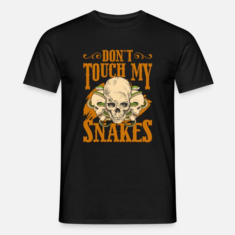 Nicht Anfassen Einzelkind - Männer T-Shirt - Schwarz