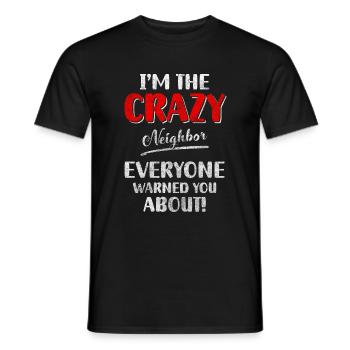 Cérémonie d’inauguration de la célébration des résidents voisins - T-shirt homme - noir - Devant - AI Model Male 178 light (178cm)