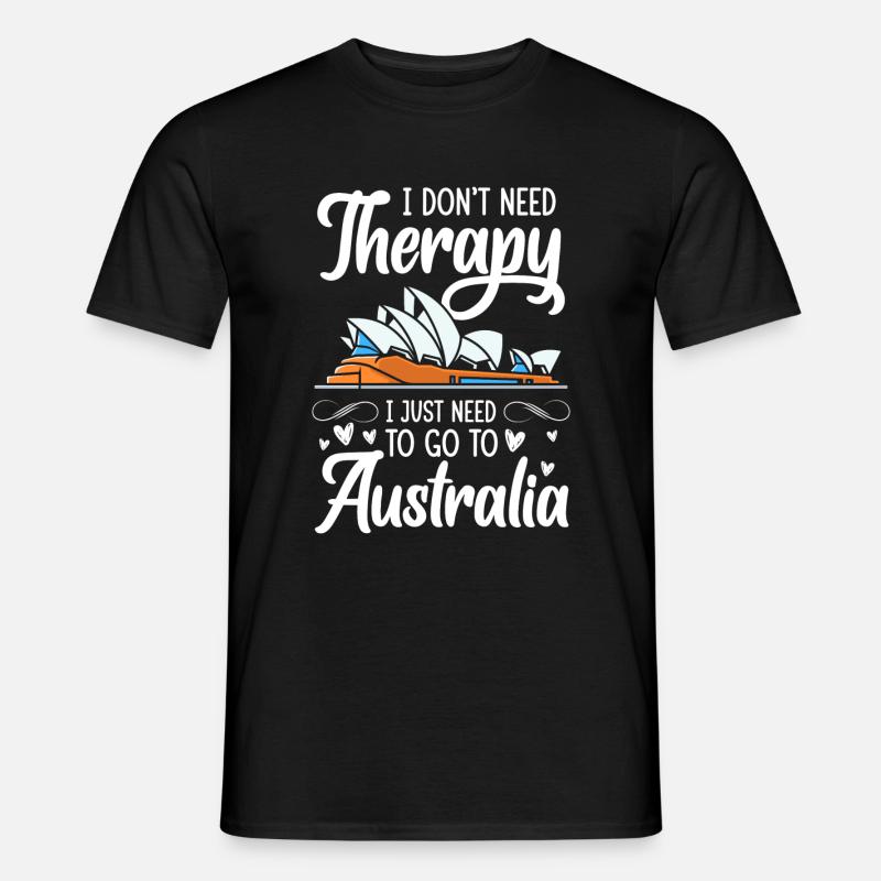 Outback Koala Metropole - Männer T-Shirt - Schwarz