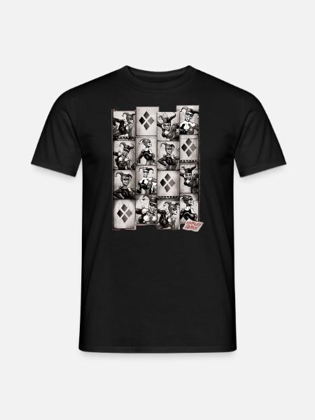 DC Comics Originals Harley Quinn Posen - Männer T-Shirt - Schwarz