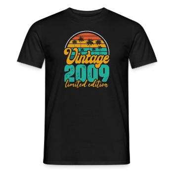 13th Birthday Gift 13 Year Old Birthday - Men's T-Shirt - black - Front - AI Model Male 178 light (178cm)