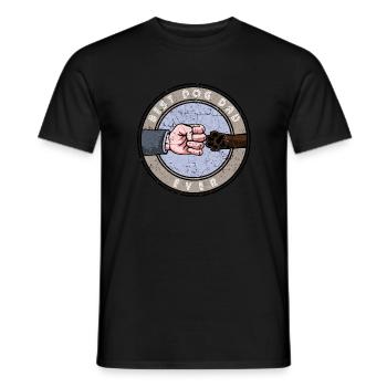 Best Dog Dad Ever - Man Vintage Edition - Men's T-Shirt - black - Front - AI Model Male 178 light (178cm)