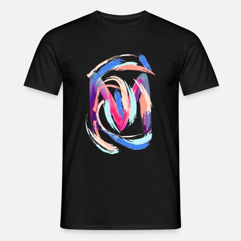 Buchstabe "M" - Männer T-Shirt - undefined