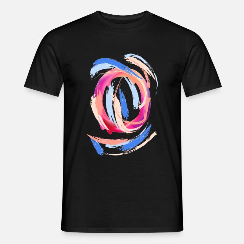 Buchstabe "O" - Männer T-Shirt - Schwarz