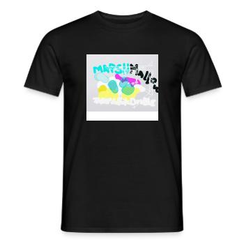 Edgar louis superoil - Männer T-Shirt - Schwarz - Vorne - AI Model Male 178 light (178cm)