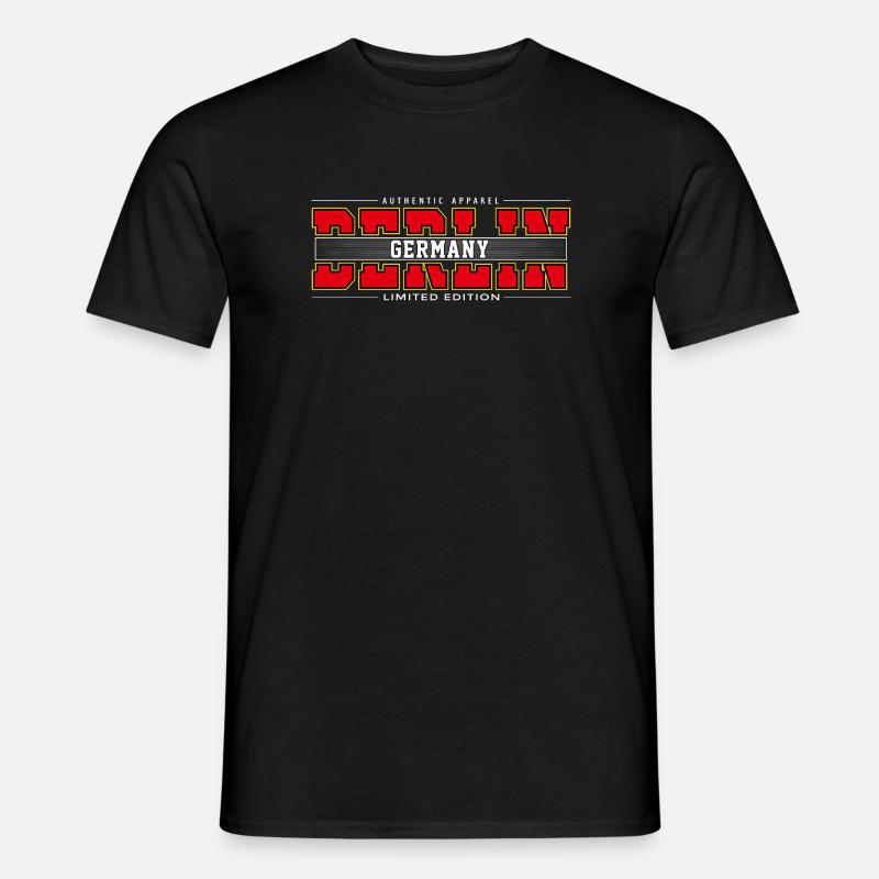 Berlin - Männer T-Shirt - Schwarz