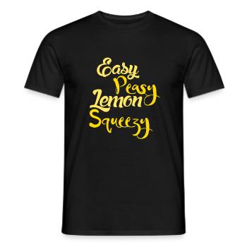 Drôle de sort Rime humour Geek Drôle cadeau - T-shirt homme - noir - Devant - AI Model Male 178 light (178cm)