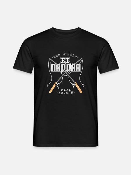 Ei Nappaa - Miesten T-paita - musta