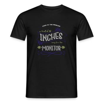 pirater les doigts des joueurs anonymes attendez-vous à nous - T-shirt homme - noir - Devant - AI Model Male 178 light (178cm)
