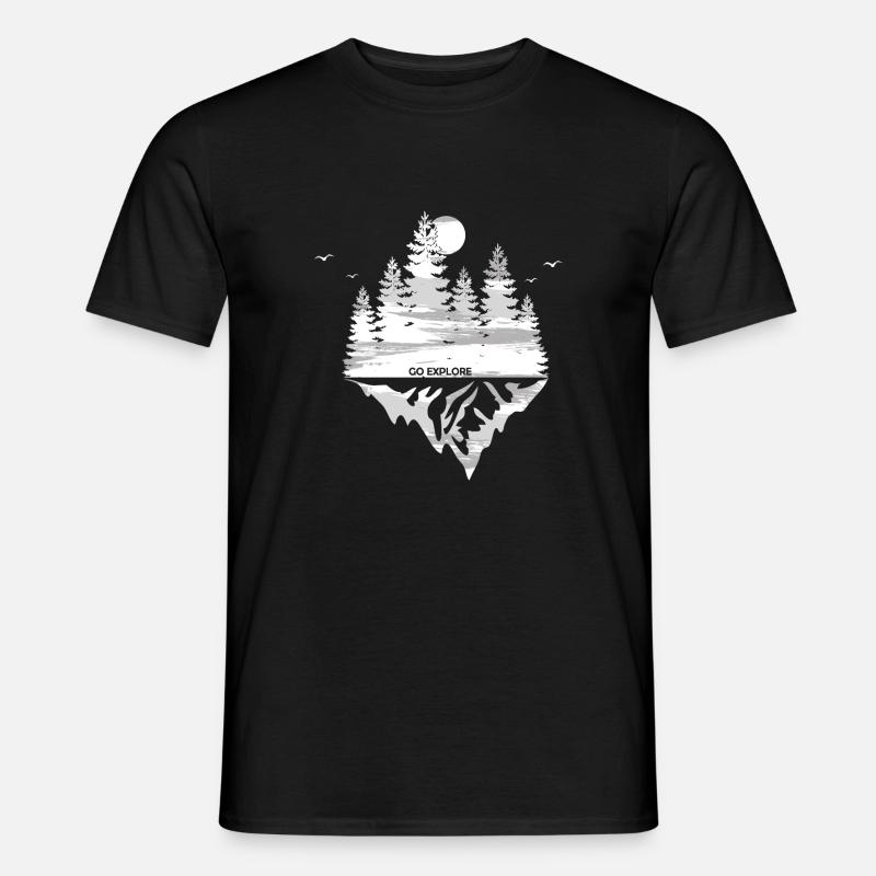 Go Explore - Men’s T-shirt - black