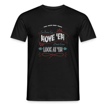 awesome baseballshirt motocycle car present funny - Männer T-Shirt - Schwarz - Vorne - AI Model Male 178 light (178cm)