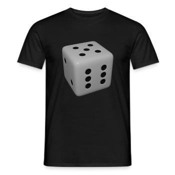 Cube - T-shirt homme - noir - Devant - AI Model Male 178 light (178cm)