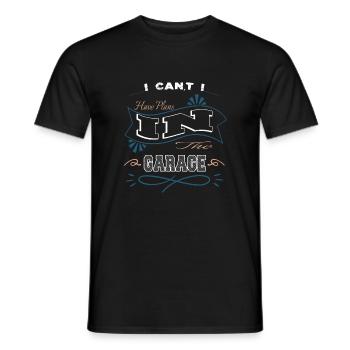 bday baseballgift aircraft mechanic tools - Männer T-Shirt - Schwarz - Vorne - AI Model Male 178 light (178cm)