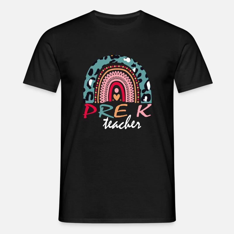 Boho Pre-K Squad Gift - Men's T-Shirt - black