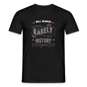 2019 All People Patriarcat Obama Citation - T-shirt homme - noir - Devant - AI Model Male 178 light (178cm)