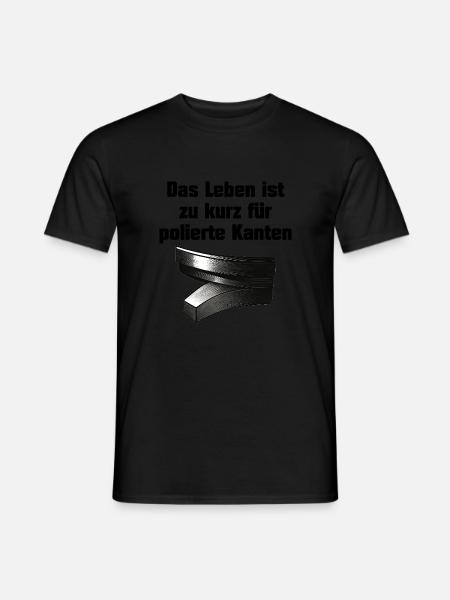 Uhren Sammler mögen klare scharfe Kanten - Männer T-Shirt - Schwarz