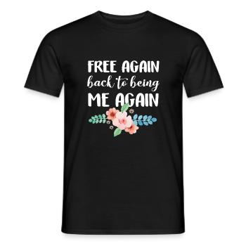 Scheidung Trennung Single Party Ehe - Männer T-Shirt - Schwarz - Vorne - AI Model Male 178 light (178cm)