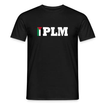 Plm - Männer T-Shirt - Schwarz - Vorne - AI Model Male 178 light (178cm)