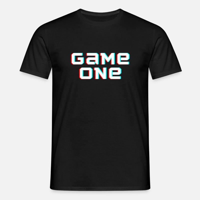Game one - Männer T-Shirt - Schwarz