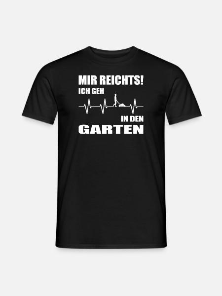 Garten - Männer T-Shirt - Schwarz