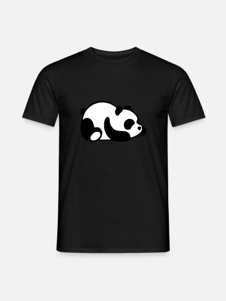 BABY PANDA - Men's T-Shirt - black