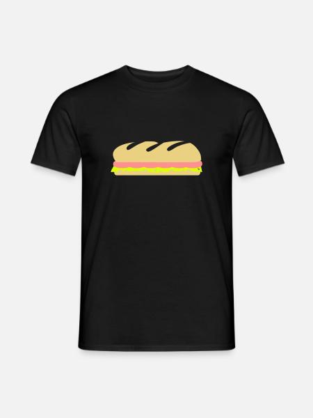 Sandwich - Men's T-Shirt - black