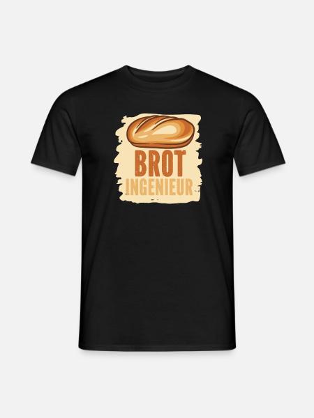 Bäcker Backen Konditor - Männer T-Shirt - Schwarz