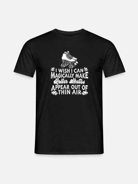 Roller Skates Running Roller Skates - Men's T-Shirt - black