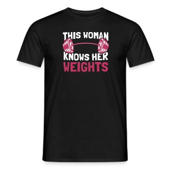 Bodybuilding Bodybuilders - Men's T-Shirt - black - Front - AI Model Male 178 light (178cm)