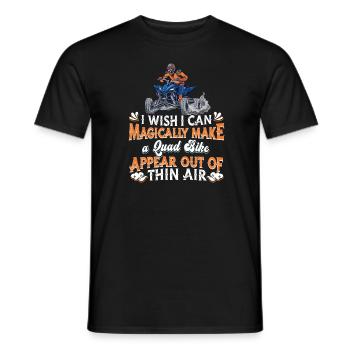 Quad Atv Motorsport - T-shirt homme - noir - Devant - AI Model Male 178 light (178cm)