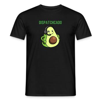 Emergency dispatcher 112 Ambulance Fire Brigade - Men's T-Shirt - black - Front - AI Model Male 178 light (178cm)