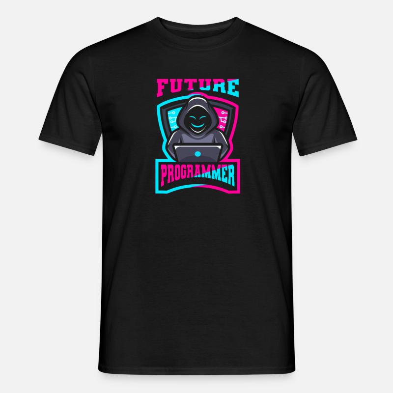 Programmer Coder Software Developer - Men's T-shirt - black