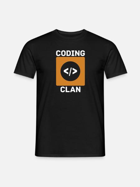 Programmierer Coder Software Entwickler - Männer T-Shirt - Schwarz