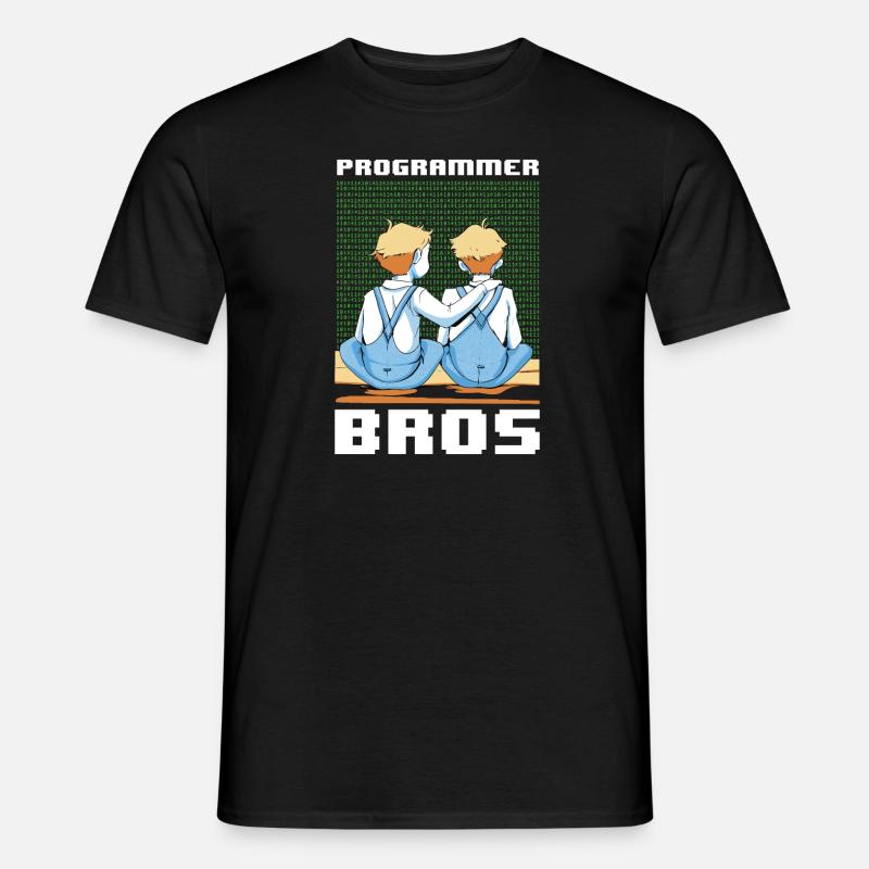 Programmer Coder Software Developer - Men's T-shirt - black