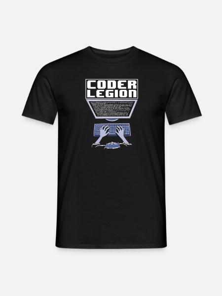 Programmer Coder Software Developer - Men's T-Shirt - black