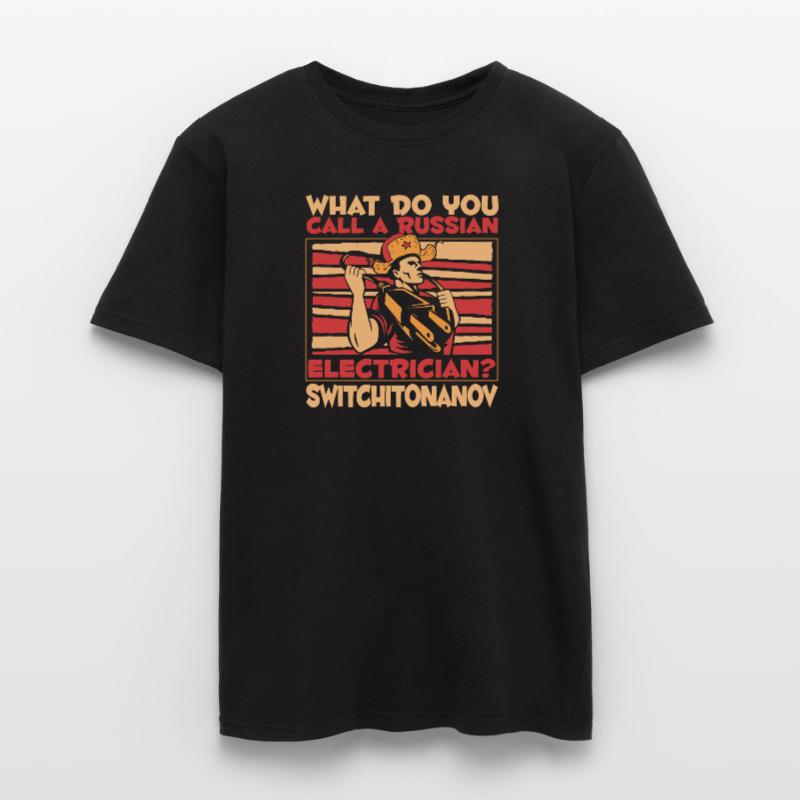 Electrician Electrical Engineer Electronics Technician Men's T-Shirt