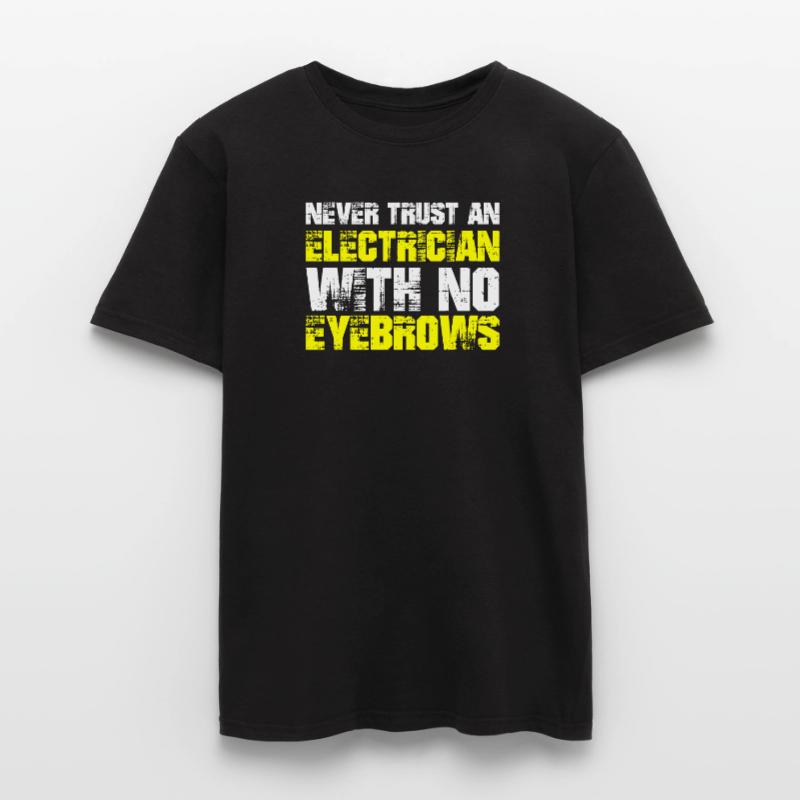 Electrician Electrical Engineer Electronics Technician Men's T-Shirt