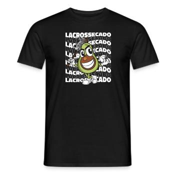 Lacrosse - T-shirt homme - noir - Devant - AI Model Male 178 light (178cm)