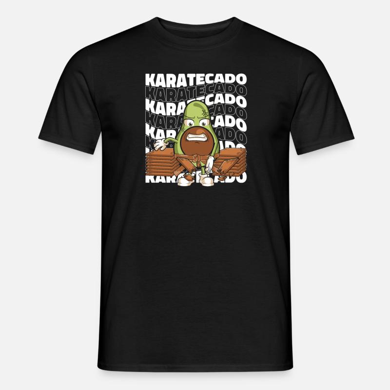 Karate - Männer T-Shirt - Schwarz