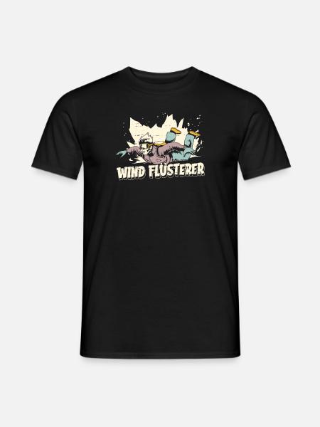 Indoor-Skydiving - Männer T-Shirt - Schwarz
