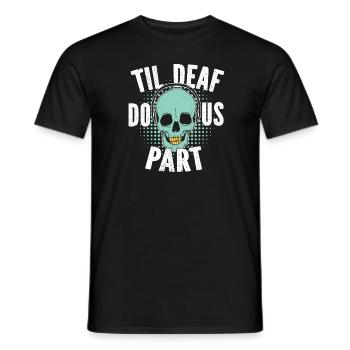 Ingénieur du son Tontechniker - T-shirt homme - noir - Devant - AI Model Male 178 light (178cm)